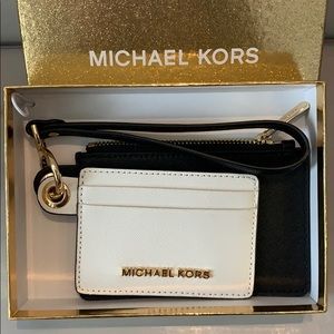 Michael Kors Card Case and Wristlet Duo